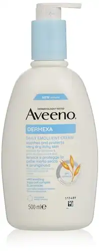 AVEENO Dermexa Daily Emollient Cream, With Soothing Triple Oat Complex & Ceramides, Moistures and Protects Very Dry, Itchy & Sensitive Skin And Is Also Suitable For People Who May Be Prone To ...