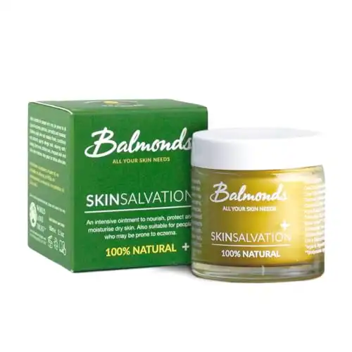 Balmonds Skin Salvation Moisturising Balm 120ml - Ointment for Dry or Sensitive Skin, Suitable for Babies, Children & Adults - Made in UK