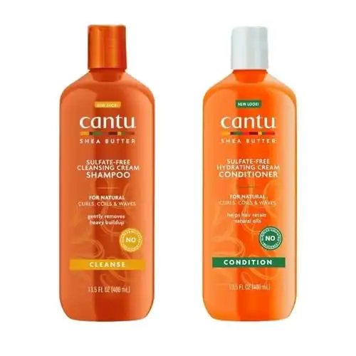 Cantu Shea Butter for Natural Hair shampoo and conditioner, sulphate free