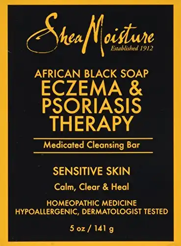 Shea Moisture African Black Soap Eczema Therapy Bar Soap - 5oz